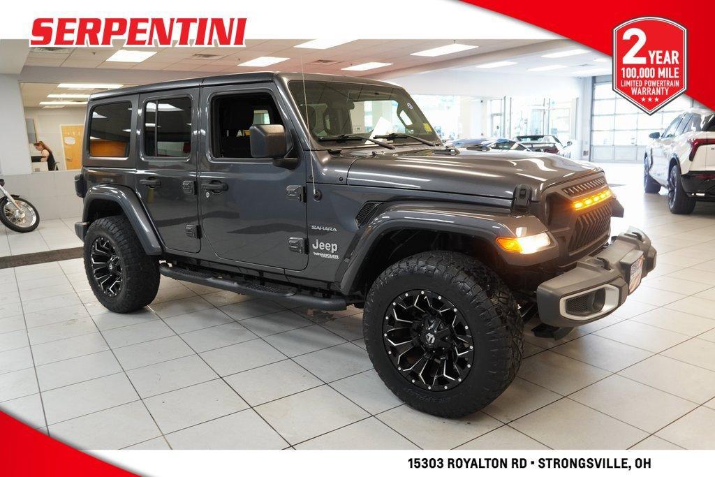 used 2018 Jeep Wrangler Unlimited car, priced at $23,351