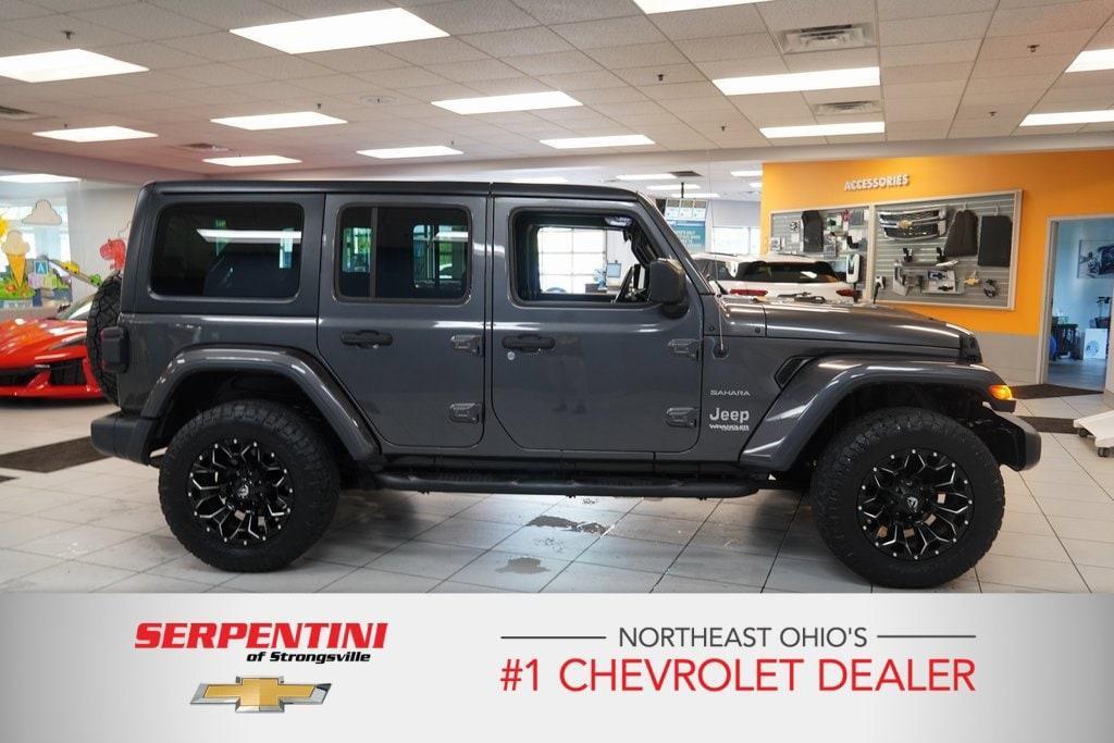 used 2018 Jeep Wrangler Unlimited car, priced at $23,351