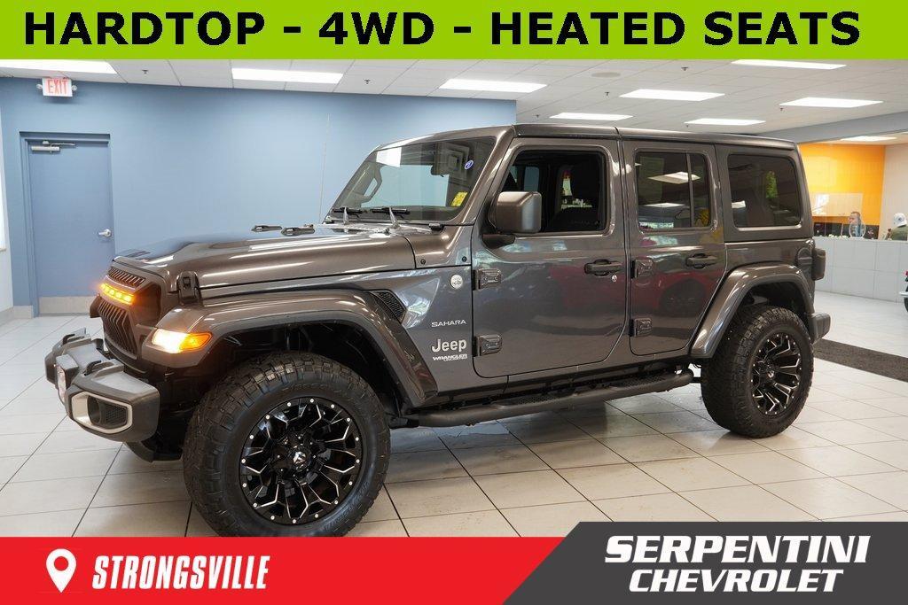 used 2018 Jeep Wrangler Unlimited car, priced at $23,351