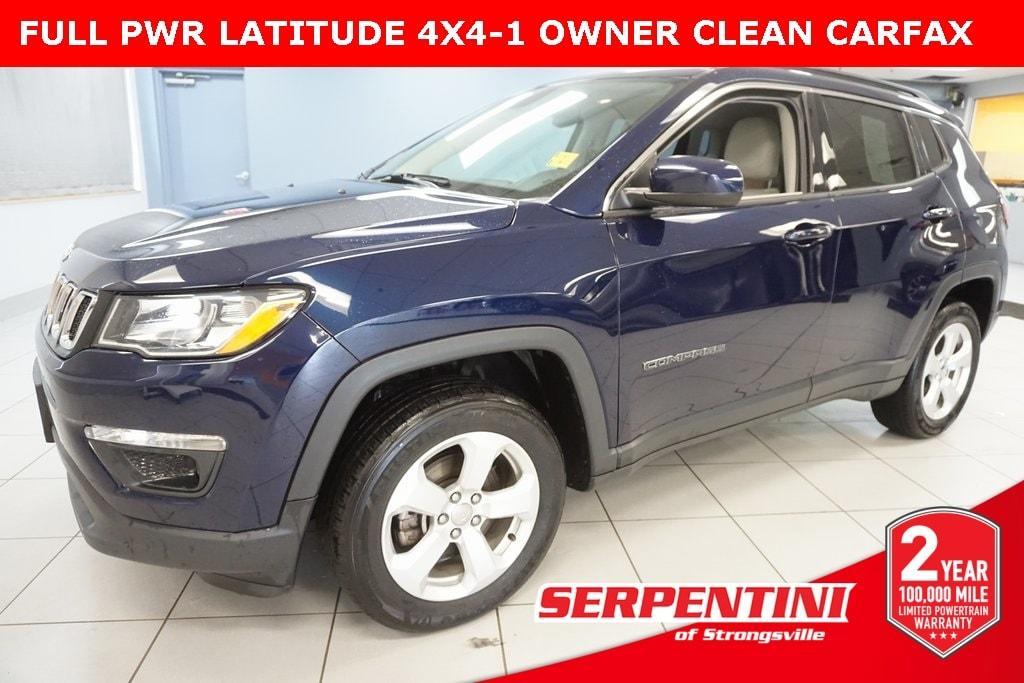 used 2019 Jeep Compass car, priced at $16,856