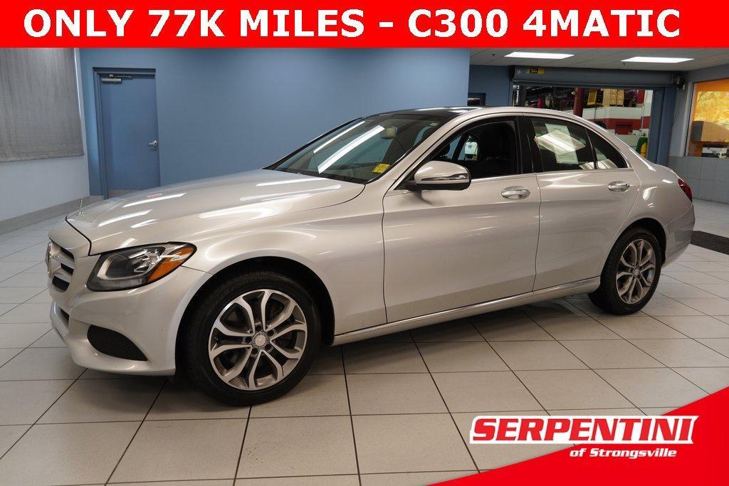 used 2016 Mercedes-Benz C-Class car, priced at $13,500