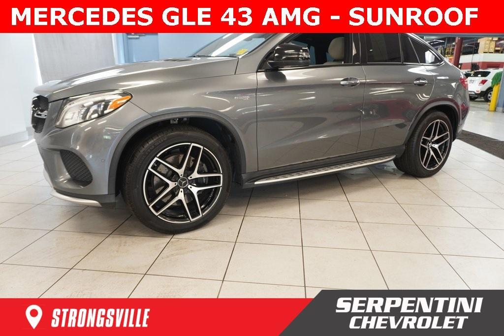 used 2017 Mercedes-Benz AMG GLE 43 car, priced at $23,850