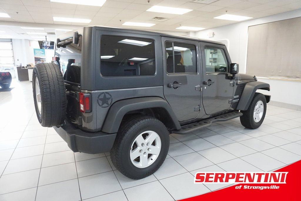 used 2017 Jeep Wrangler Unlimited car, priced at $17,995