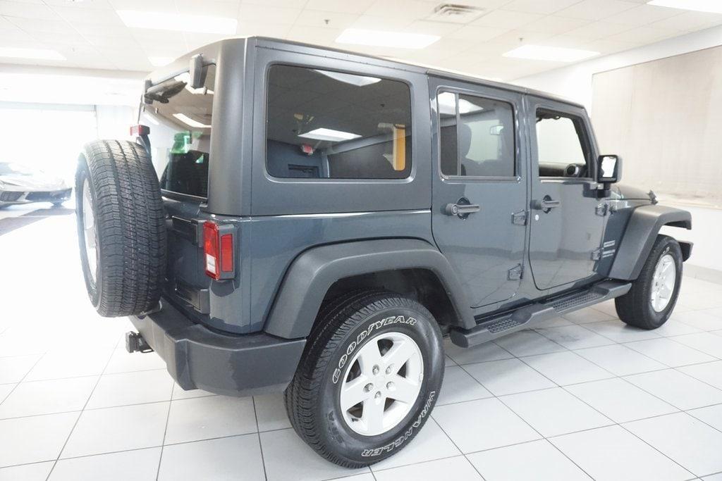 used 2017 Jeep Wrangler Unlimited car, priced at $19,709