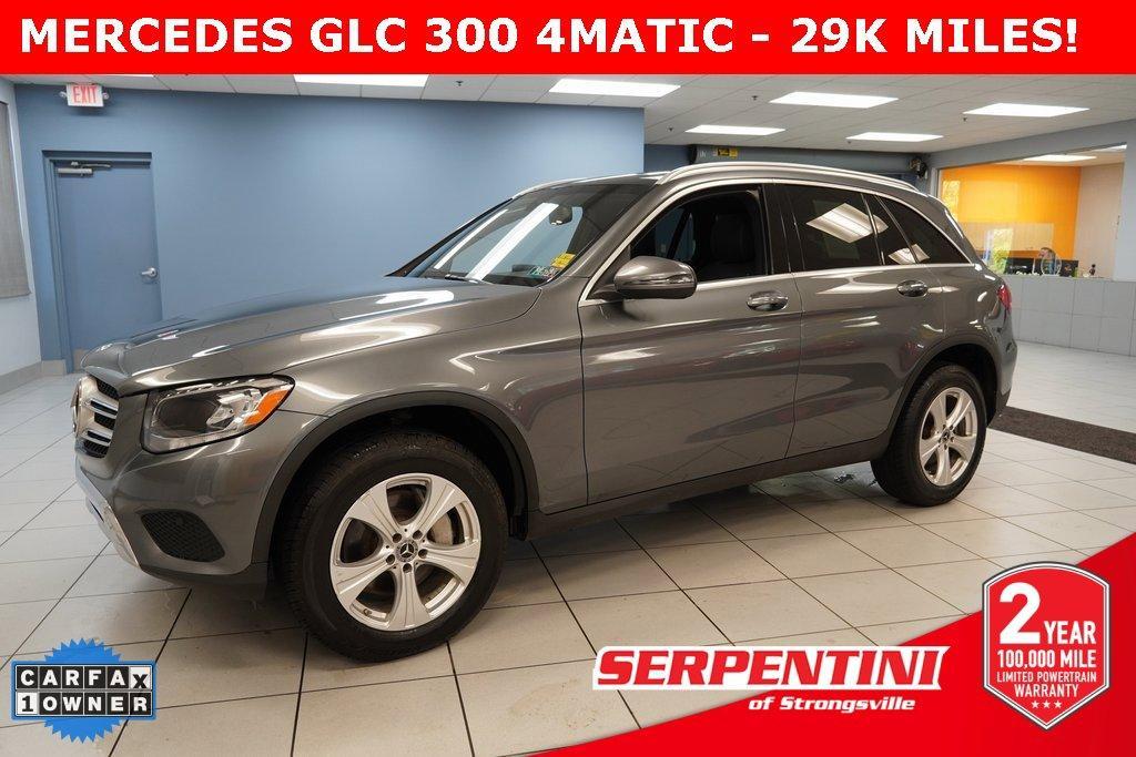 used 2018 Mercedes-Benz GLC 300 car, priced at $22,395