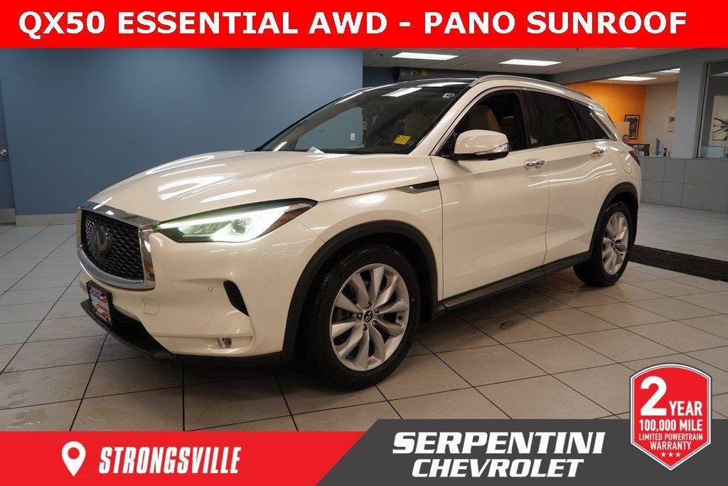 used 2019 INFINITI QX50 car, priced at $18,638