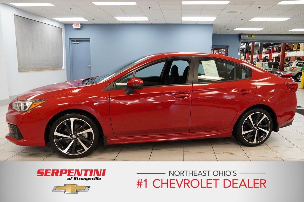 used 2022 Subaru Impreza car, priced at $23,400