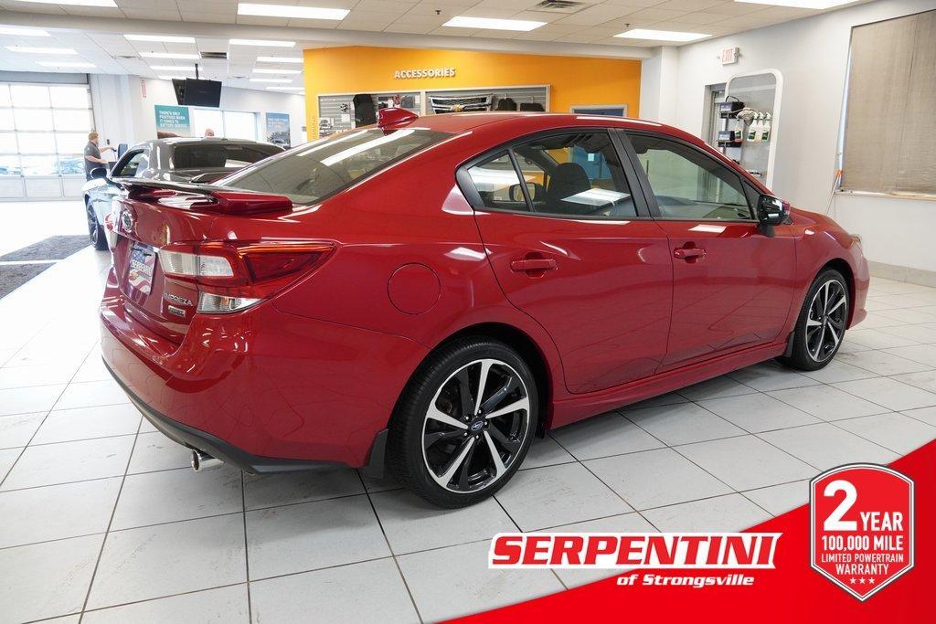 used 2022 Subaru Impreza car, priced at $23,400