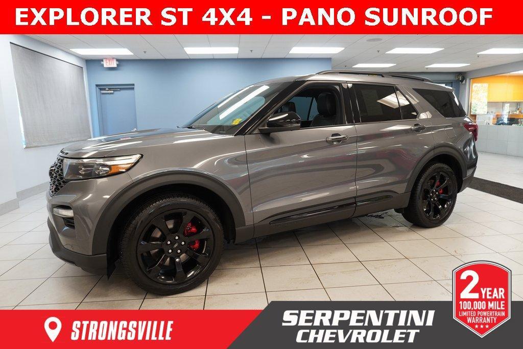 used 2022 Ford Explorer car, priced at $36,688