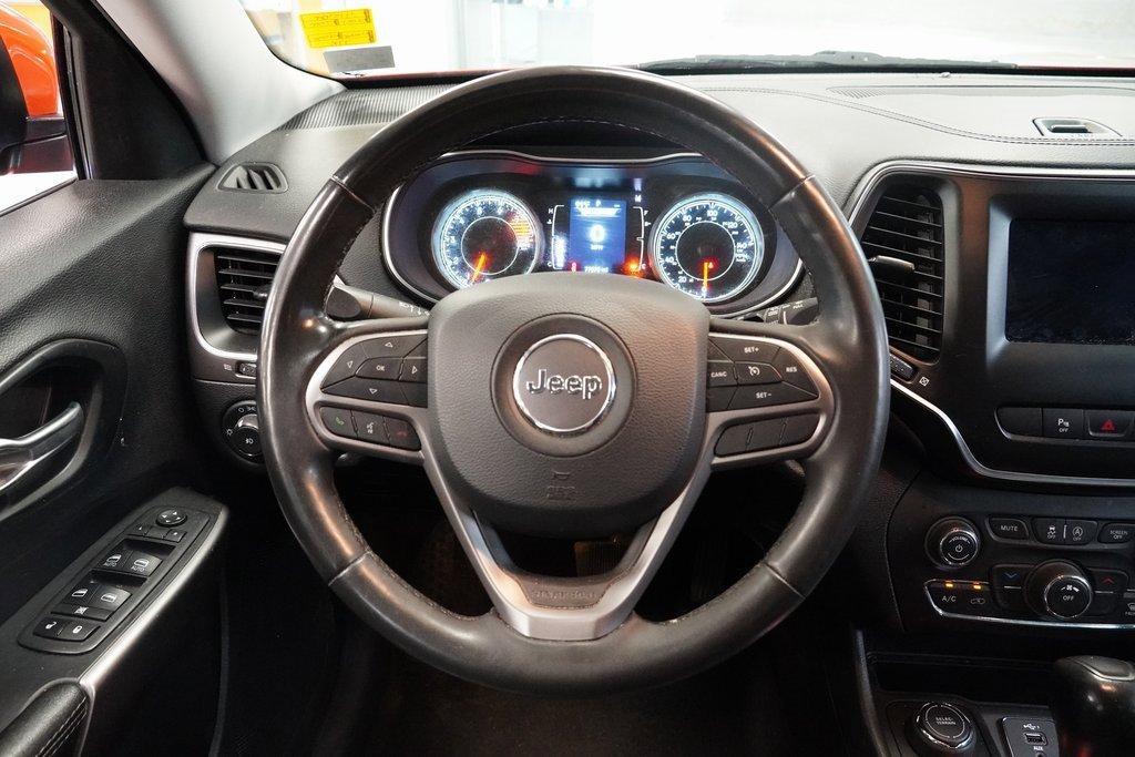 used 2021 Jeep Cherokee car, priced at $19,645
