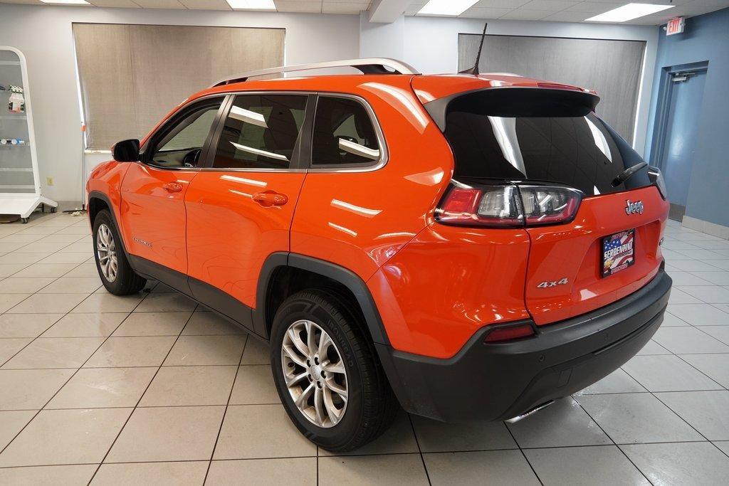 used 2021 Jeep Cherokee car, priced at $19,645