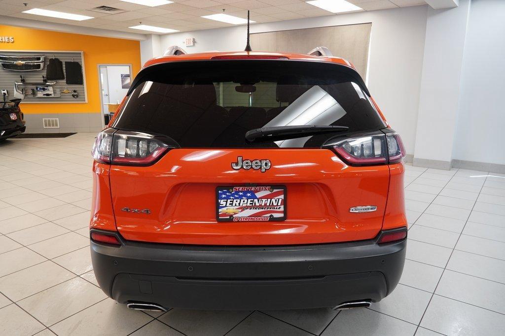 used 2021 Jeep Cherokee car, priced at $19,645