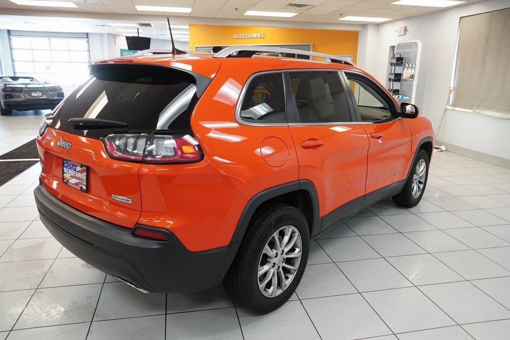 used 2021 Jeep Cherokee car, priced at $19,645