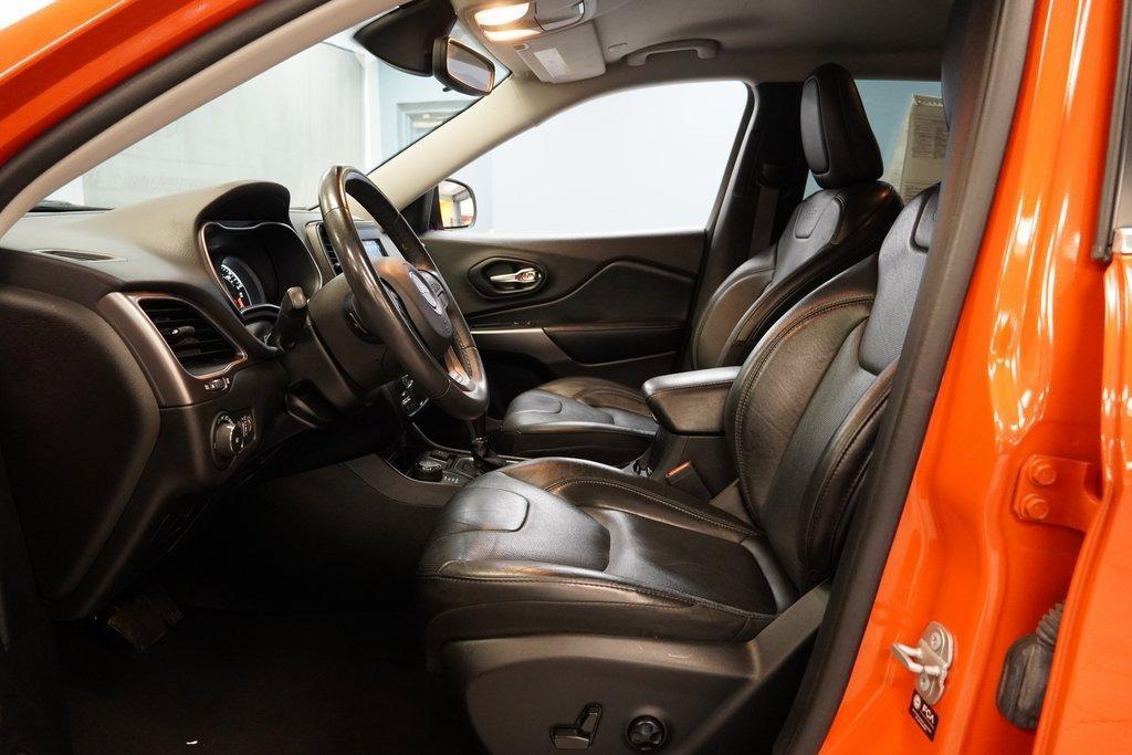 used 2021 Jeep Cherokee car, priced at $17,650