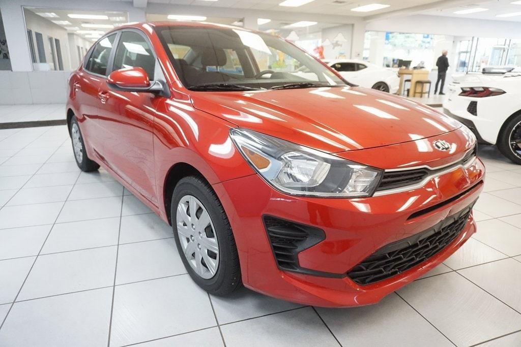 used 2021 Kia Rio car, priced at $14,600