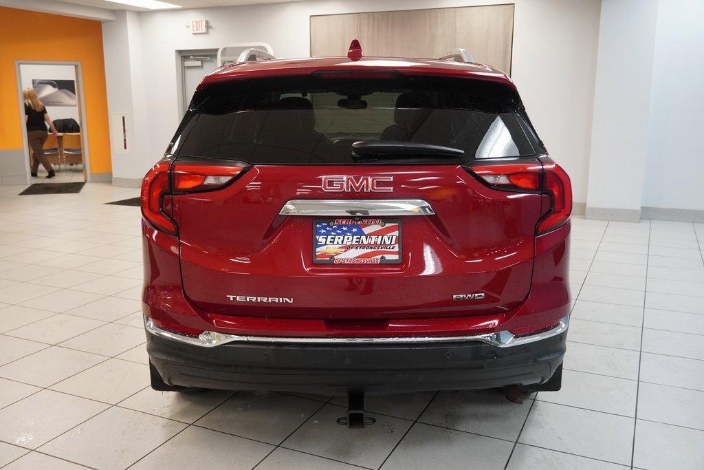 used 2021 GMC Terrain car, priced at $21,300