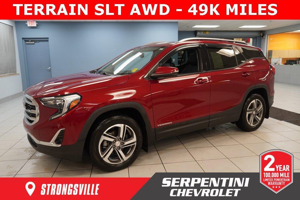 used 2021 GMC Terrain car, priced at $21,300