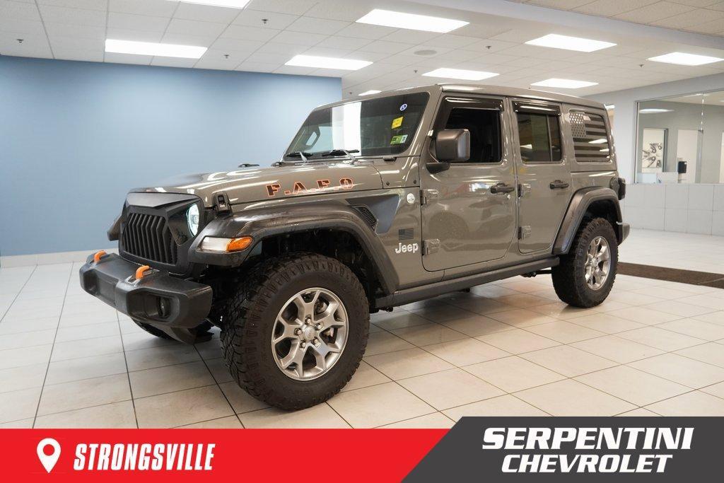 used 2020 Jeep Wrangler Unlimited car, priced at $24,950