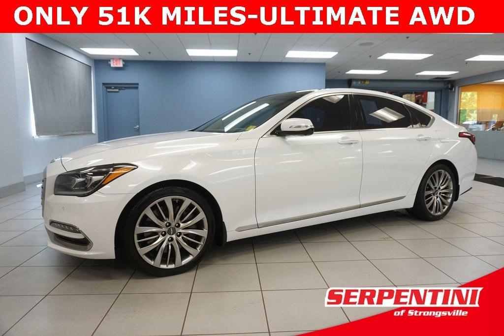 used 2018 Genesis G80 car, priced at $24,600