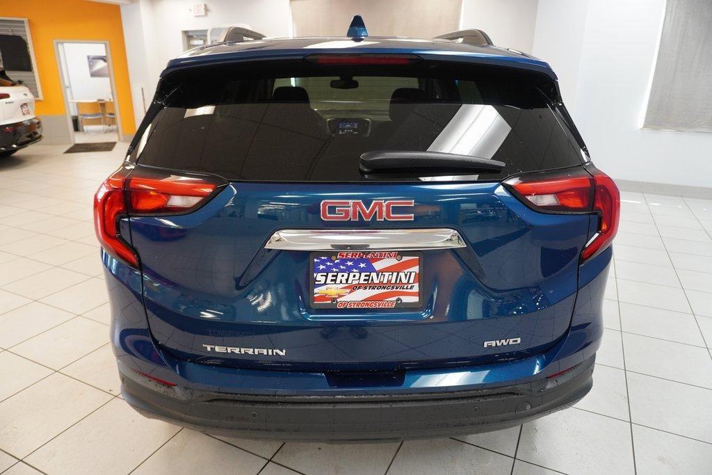 used 2021 GMC Terrain car, priced at $20,600