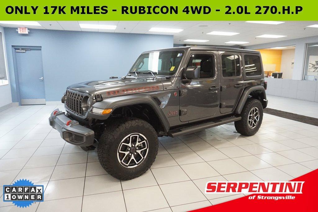 used 2024 Jeep Wrangler car, priced at $44,500