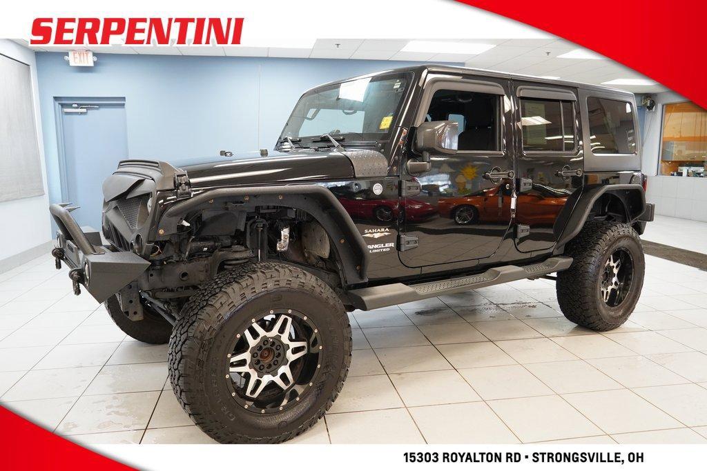 used 2012 Jeep Wrangler Unlimited car, priced at $11,976