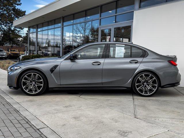 used 2022 BMW M3 car, priced at $69,995