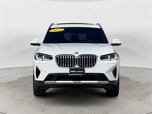 used 2022 BMW X3 car, priced at $35,995