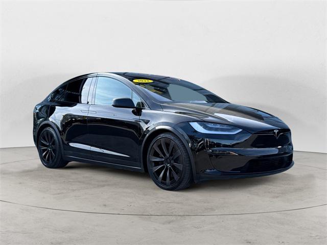 used 2022 Tesla Model X car, priced at $58,995