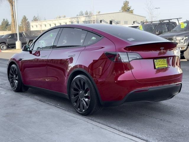 used 2022 Tesla Model Y car, priced at $35,995