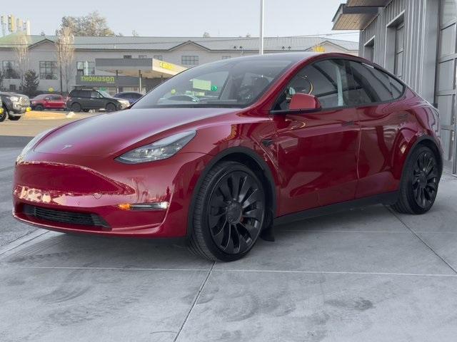 used 2022 Tesla Model Y car, priced at $35,995