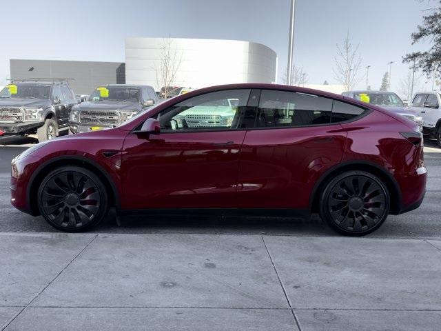 used 2022 Tesla Model Y car, priced at $35,995