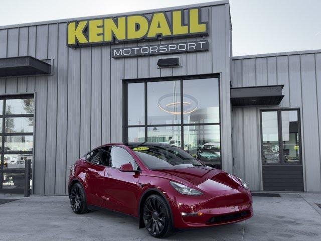 used 2022 Tesla Model Y car, priced at $35,995