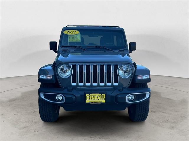 used 2021 Jeep Wrangler Unlimited car, priced at $35,461