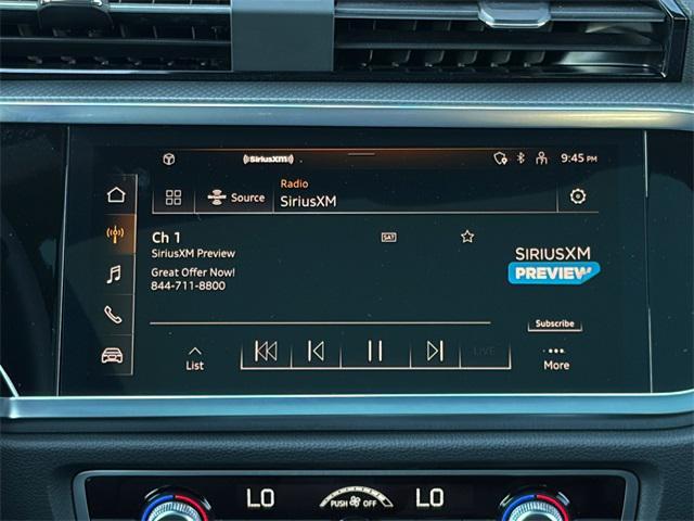 used 2025 Audi Q3 car, priced at $36,950