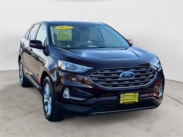 used 2021 Ford Edge car, priced at $27,995
