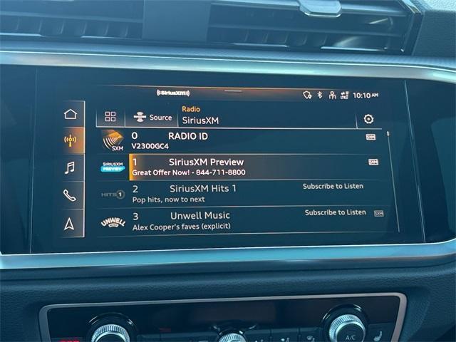 used 2025 Audi Q3 car, priced at $39,487