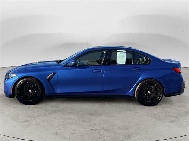 used 2023 BMW M3 car, priced at $77,995