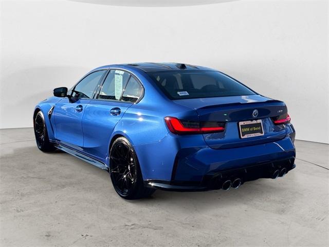 used 2023 BMW M3 car, priced at $77,995
