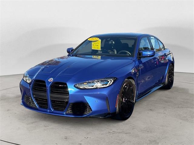 used 2023 BMW M3 car, priced at $77,995
