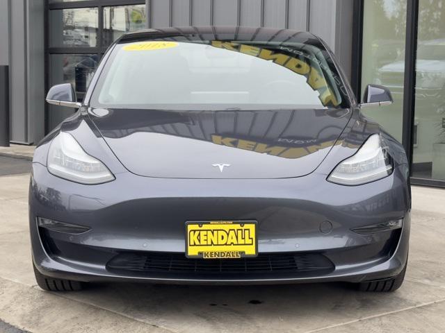 used 2018 Tesla Model 3 car, priced at $27,995