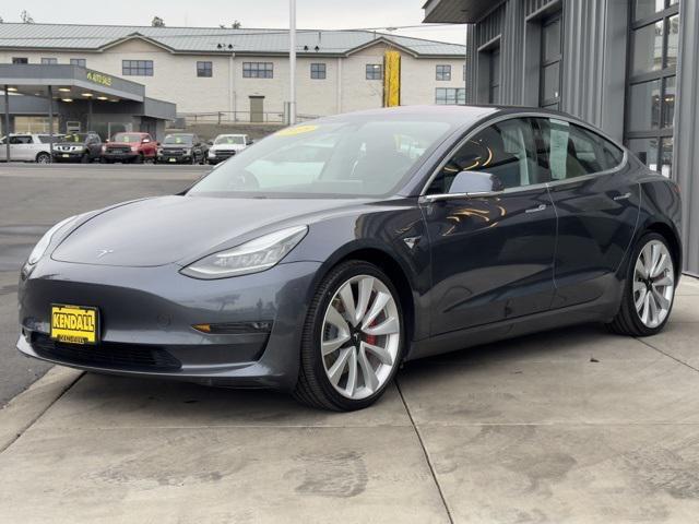 used 2018 Tesla Model 3 car, priced at $27,995