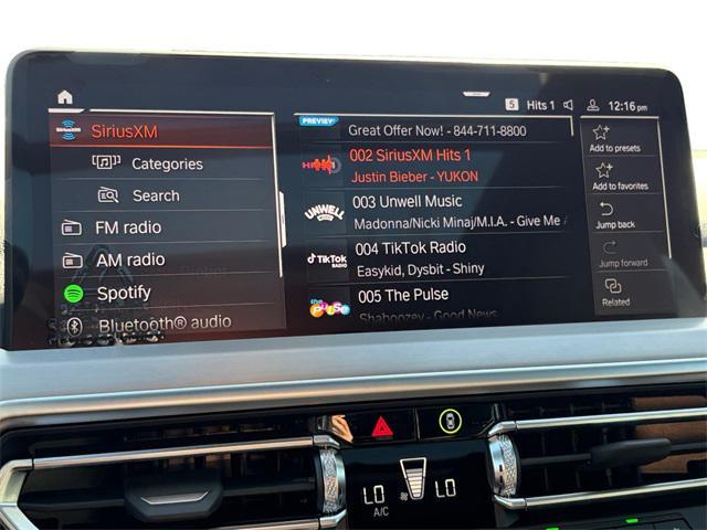 new 2025 BMW X4 car, priced at $64,195