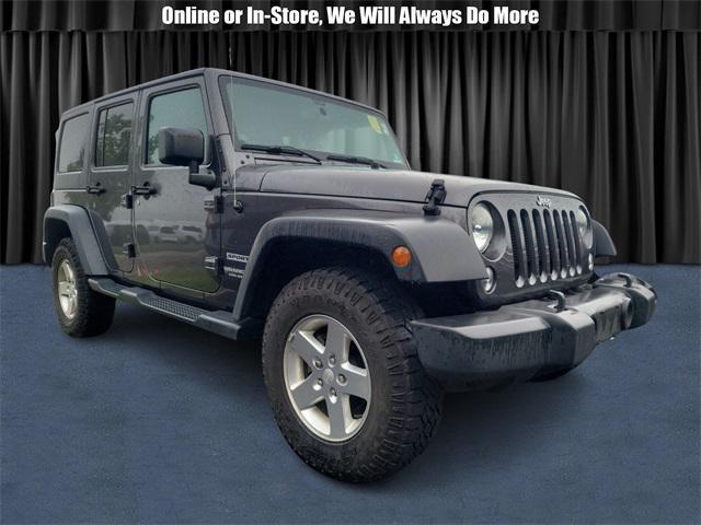 used 2014 Jeep Wrangler Unlimited car, priced at $22,900