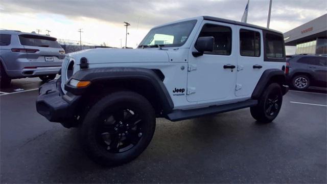 used 2020 Jeep Wrangler Unlimited car, priced at $31,600