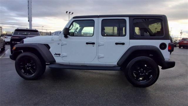 used 2020 Jeep Wrangler Unlimited car, priced at $31,600