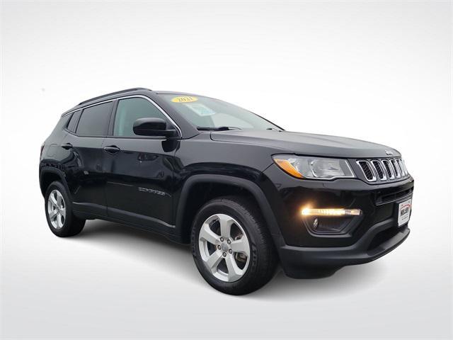 used 2021 Jeep Compass car, priced at $23,890