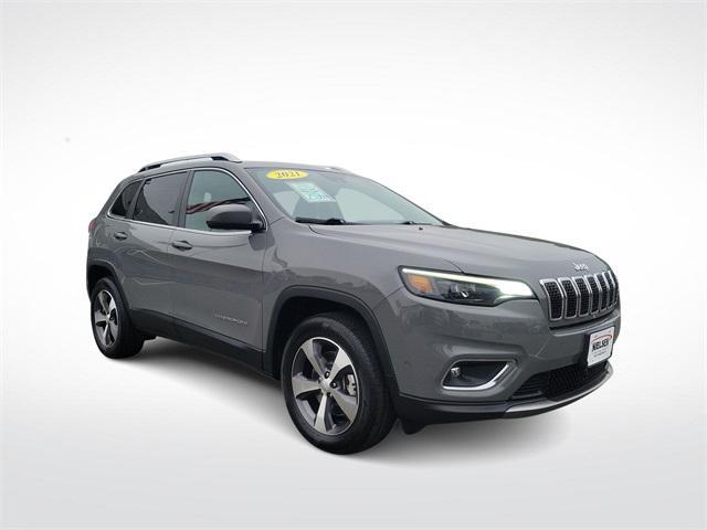 used 2021 Jeep Cherokee car, priced at $25,294