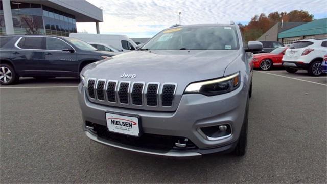 used 2021 Jeep Cherokee car, priced at $22,900