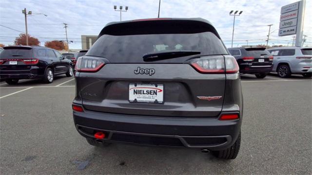 used 2021 Jeep Cherokee car, priced at $27,600